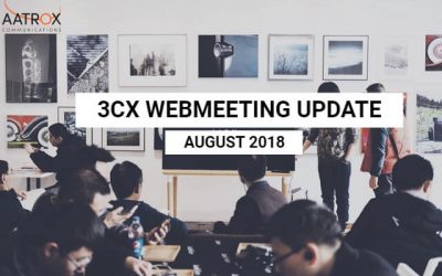 3CX WebMeeting Update (August)