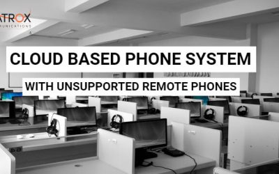 Cloud Based Phone System with Unsupported Remote Phones