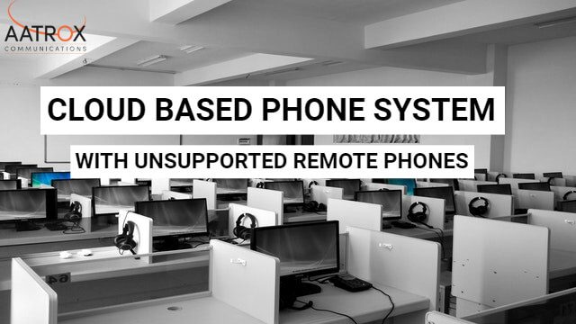Cloud based phone system